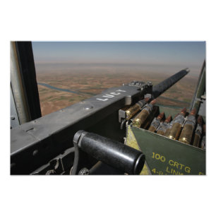 Foto Una ametralladora de 50 calibres