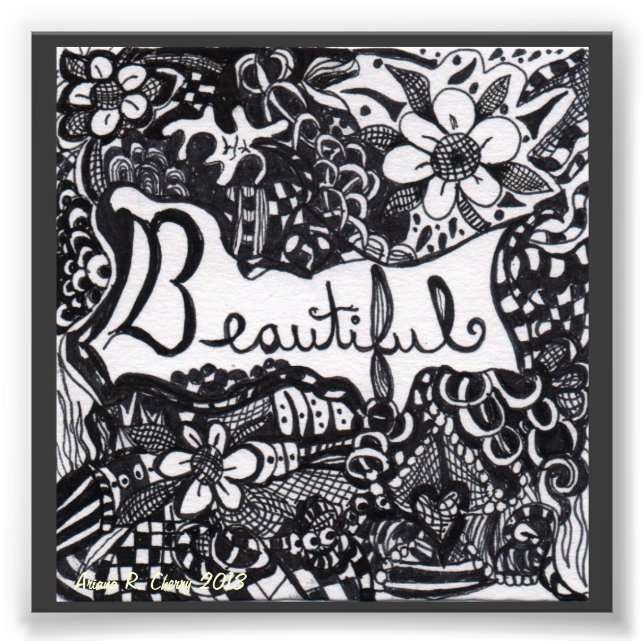 Foto Una bella impresión (Frente)