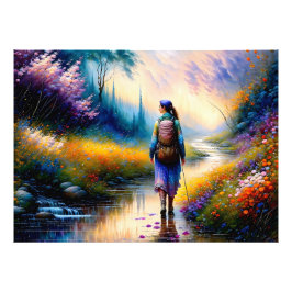 Foto Una caminata en la obra de arte de Woods