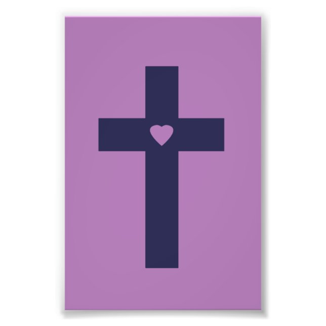 Foto Una cruz con corazón (Frente)