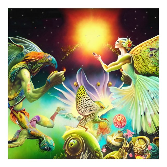 Foto Una época de pintura de aceite recompensas (Frente)