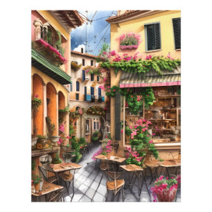 Foto Una escena callejera italiana Serie de diseño de e