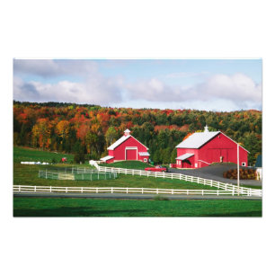 Foto Una granja en Vermont cerca de Peacham. LIBERAR