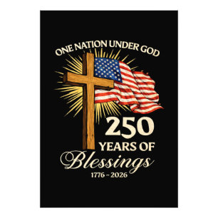 Foto Una Nación Bajo Dios 250 Años de Bendiciones