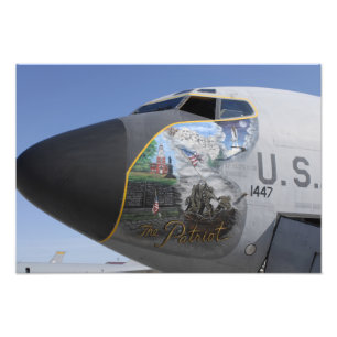 Foto Una nariz patriótica de KC-135