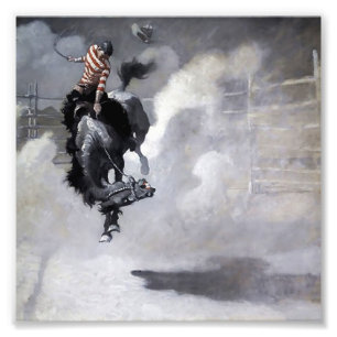 Foto “Una nube de polvo” Arte occidental de NC Wyeth