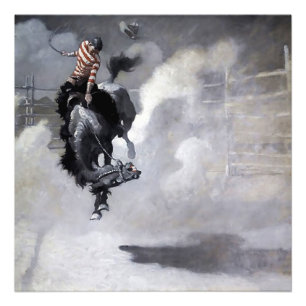 Foto “Una nube de polvo” Arte occidental de NC Wyeth