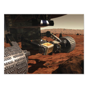 Foto Una opinión del primer del brazo en Marte de la