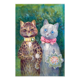 Foto Una pareja feliz | Louis Wain |