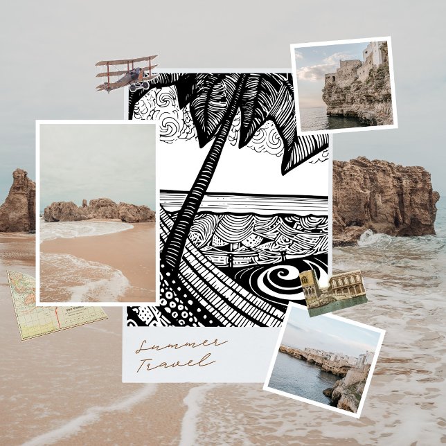 Foto una playa tranquila con tinta de hamaca (Subido por el creador)