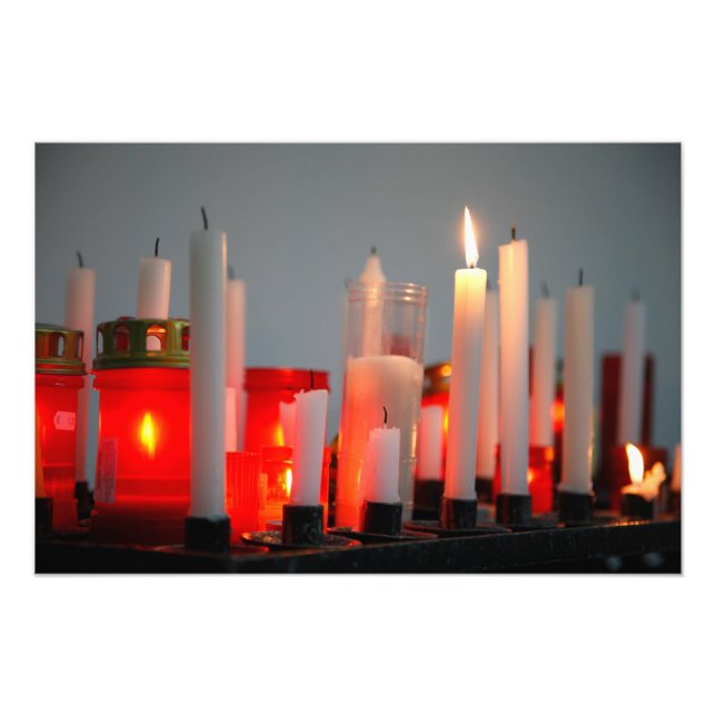 Foto Una vela por la paz (Frente)