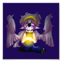 Una verdadera impresión de ángel caído