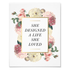 Foto Una vida que amaba | Impresión artística