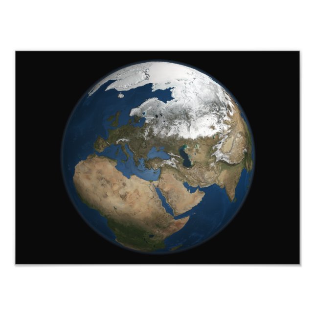 Foto Una visión global de Europa y Escandinavia (Frente)