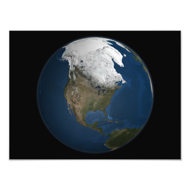 Foto Una visión global sobre América del Norte (Frente)