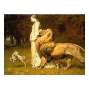 Foto Una Y León De Spensers Faerie Queene - Riviere