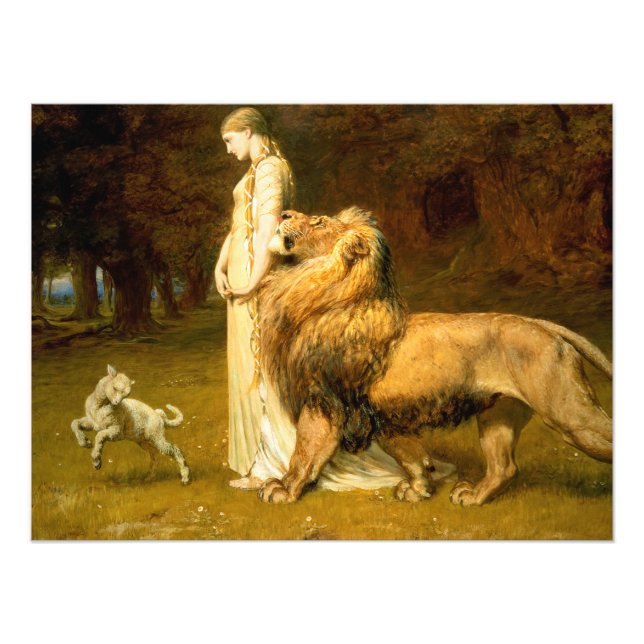 Foto Una Y León De Spensers Faerie Queene - Riviere (Frente)