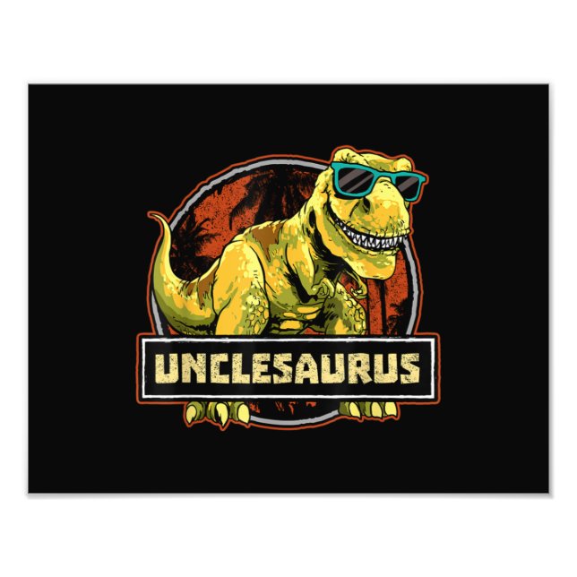 Foto Unclesaurus T rex Uncle Saurus Dinosaur (Frente)