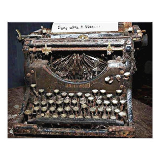 Foto Underwood, maragota máquina de escribir