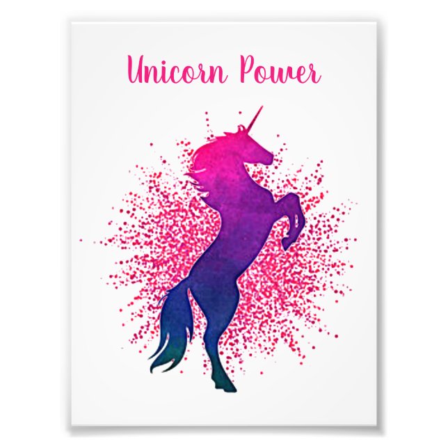 Foto Unicorn Power y Purpurina (Frente)