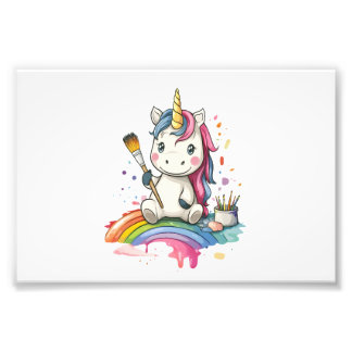 Foto Unicornio Pintor Mágico (1)