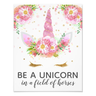 Foto Unicornios en flor