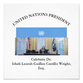 FOTO #UNITEDNATIONSPRESIDENT DR. #LAURAHCASTILLOS ESQ.