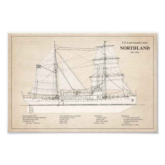 Foto USCG Cutter Northland wpg-49 - SBD (Frente)