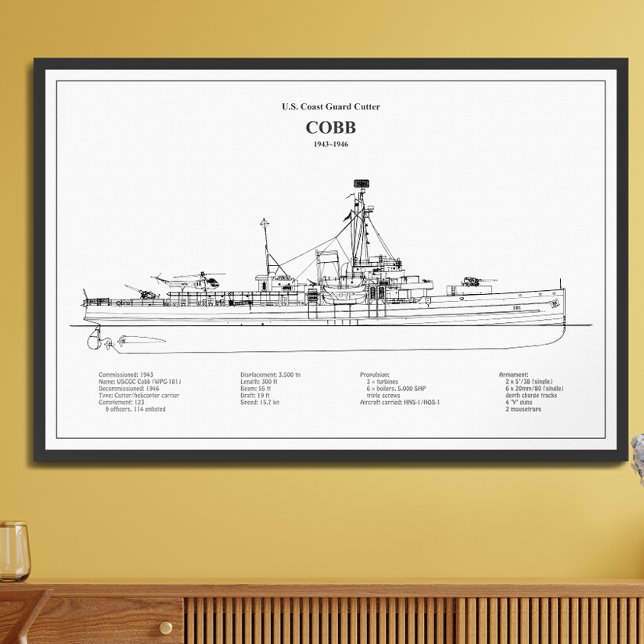 Foto USCGC Cobb wpg-181 - BD (Subido por el creador)