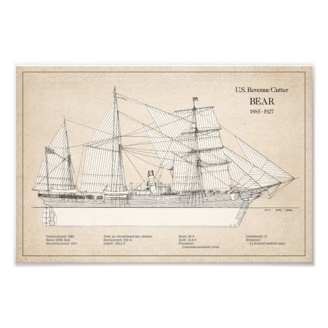 Foto USCGRC USRC Bear - SBD (Frente)