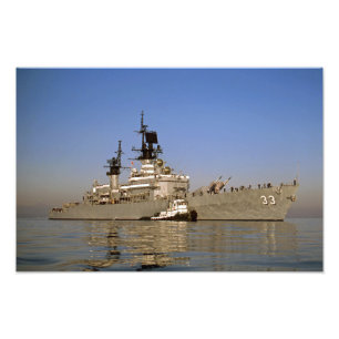 FOTO USS FOX CG-33 DLG-33 CRUZADOR DE LA ARMADA MISIL G