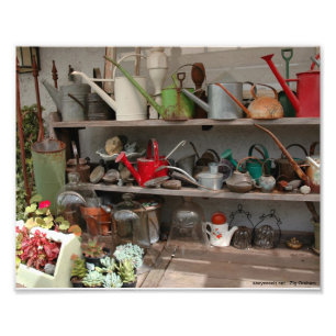 Foto Utensilios de jardinería
