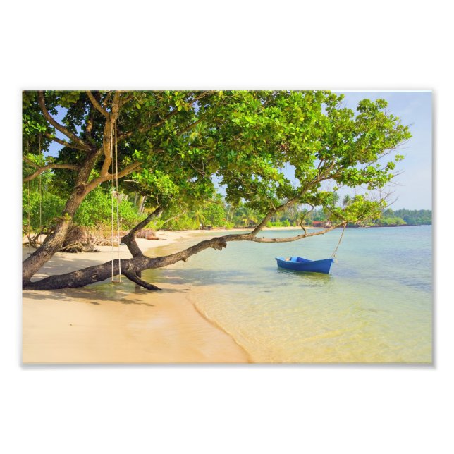 Foto Vacaciones en la isla tropical (Frente)