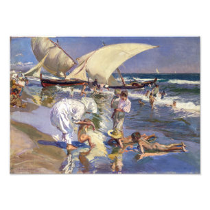 Foto Valencia Playa Luz de la Mañana   Joaquín Sorolla