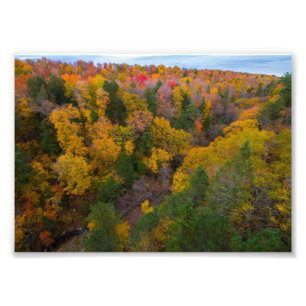 Foto Valle del río Corto, otoño, Michigan