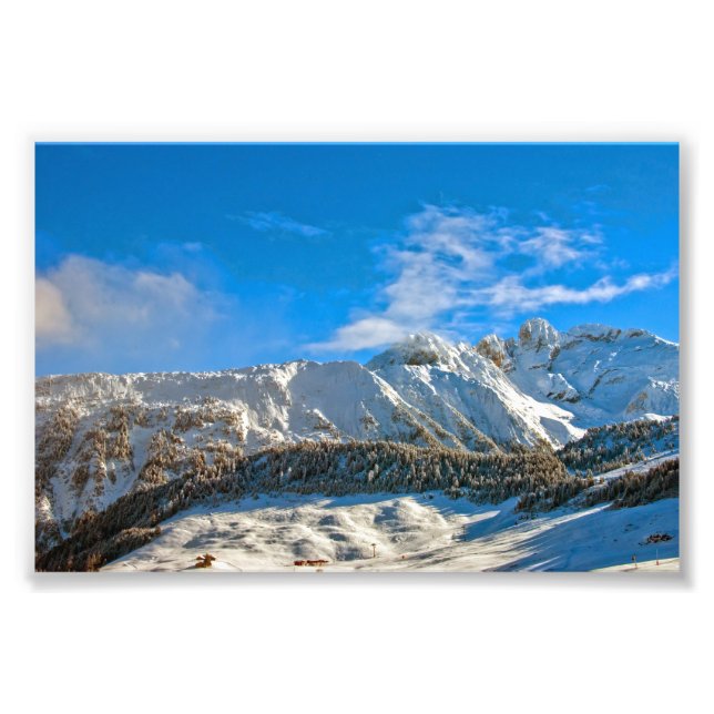 Foto Valles Courchevel 3 Alpes franceses Francia (Frente)