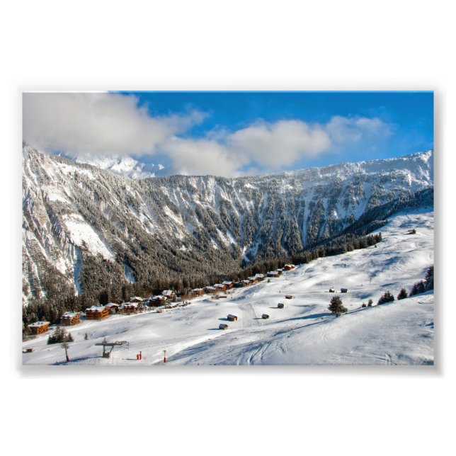 Foto Valles Courchevel 3 Alpes franceses Francia (Frente)