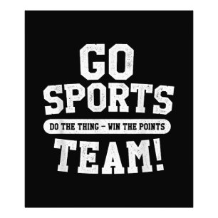 Foto ¡Vamos Equipo Deportivo! Deportes divertidos