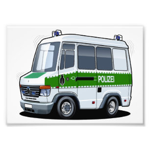 Foto Van de la policía personalizado