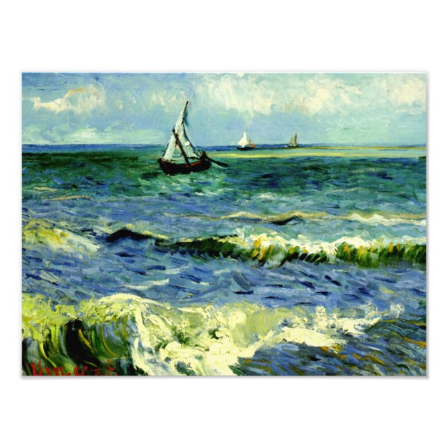 Foto Van Gogh - Capa de mar, imagen fotográfica (Frente)