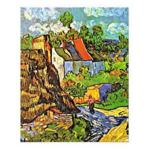 Foto Van Gogh - Casas en Auvers