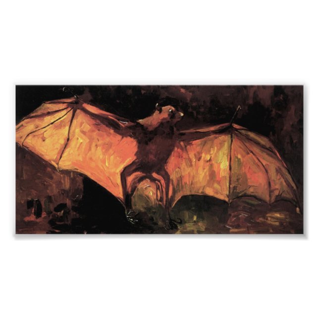 Foto Van Gogh Flying Fox Print (Frente)