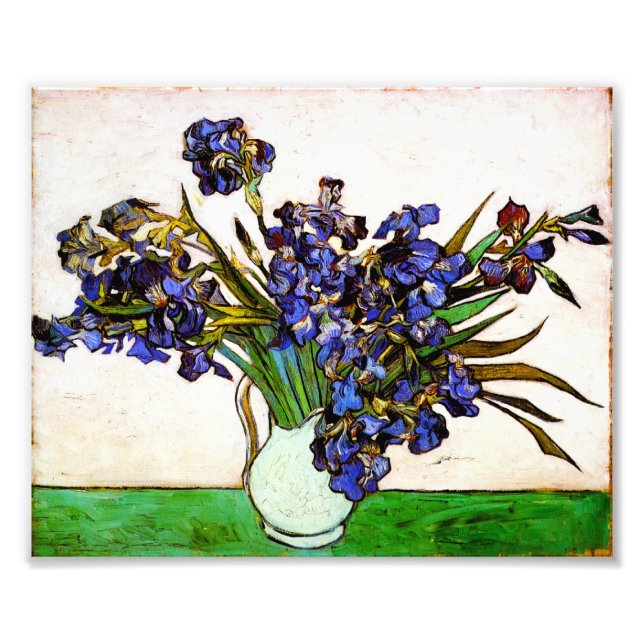 Foto Van Gogh Vase de la impresión de irlandeses (Frente)
