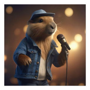 Foto "Vaquero de Capybara: Serenading the Wild West"