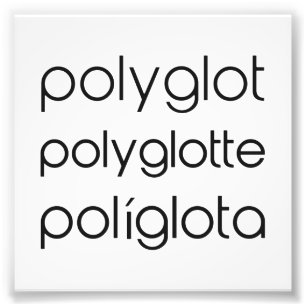 Foto Varios idiomas de Polyglotte Polyglota del