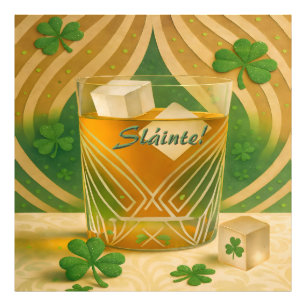 Foto Vaso para Whiskey Irlandés "Sláinte!"