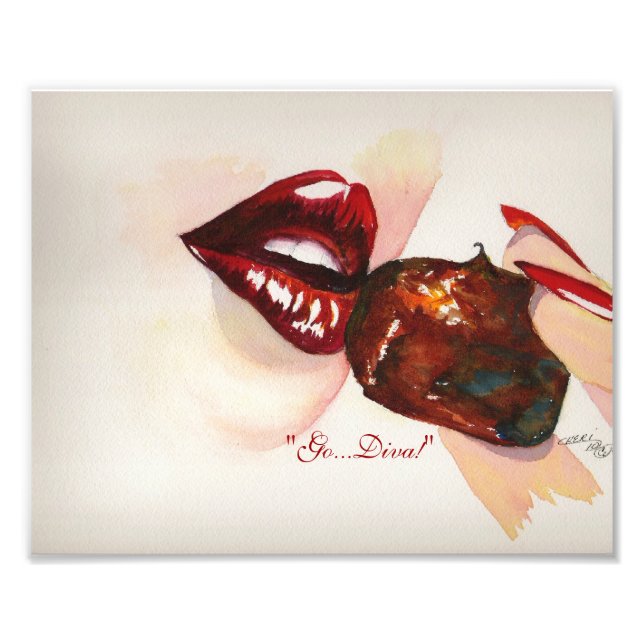 Foto "Ve...¡diva!" Imprimir arte (Frente)