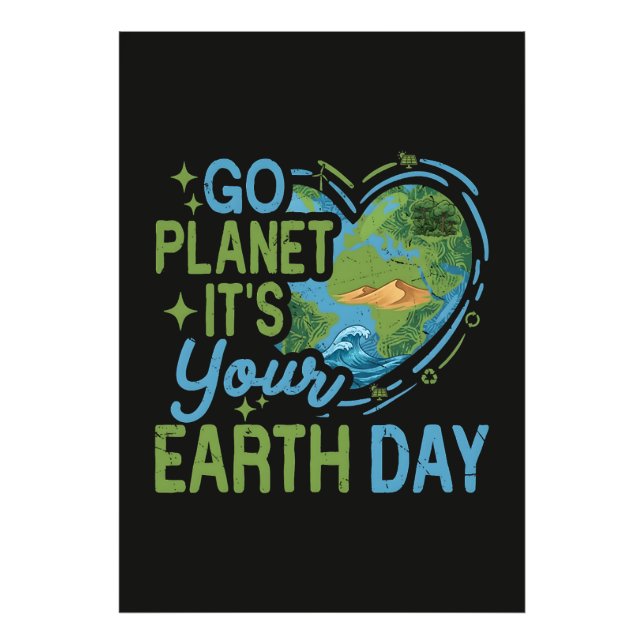 Foto Ve Planeta Es Tu Día de la Tierra (Frente)
