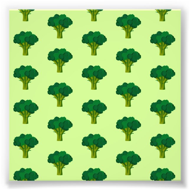 Foto Vegetación saludable de brócoli verde (Frente)