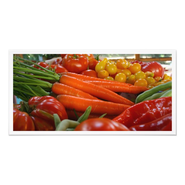 Foto Vegetales de cosecha de jardín (Frente)